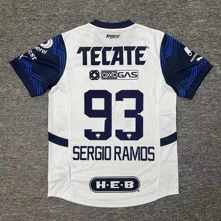 

2025 Hot Selling New 3D Print Monterrey Football Jersey Men Women Quick-drying Breathable T-shirt Unisex Fashion Street Tops