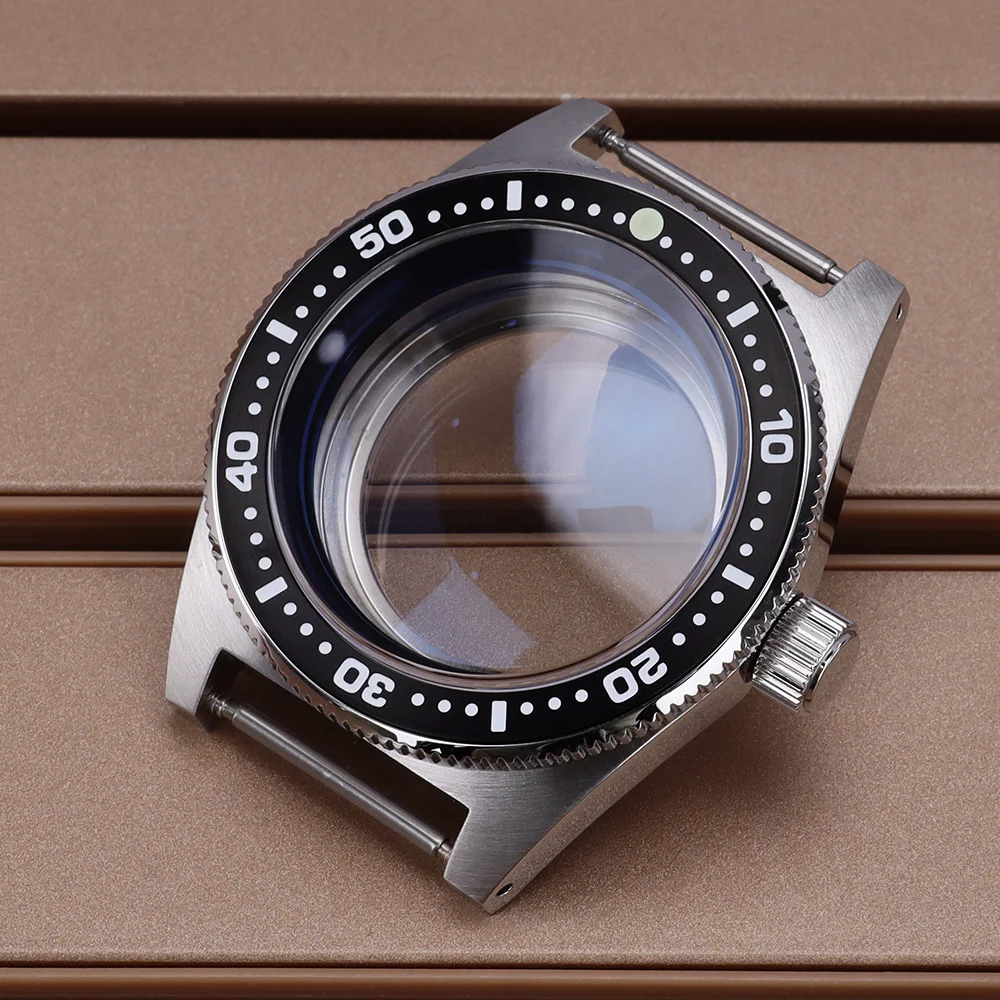 

40mm NH35 Dive 62MAS Watch Case AR Domed Sapphire Glass For NH35 NH36 4R35 4R36 Movement 28.5mm Dial Mod Watch Spare Accessories