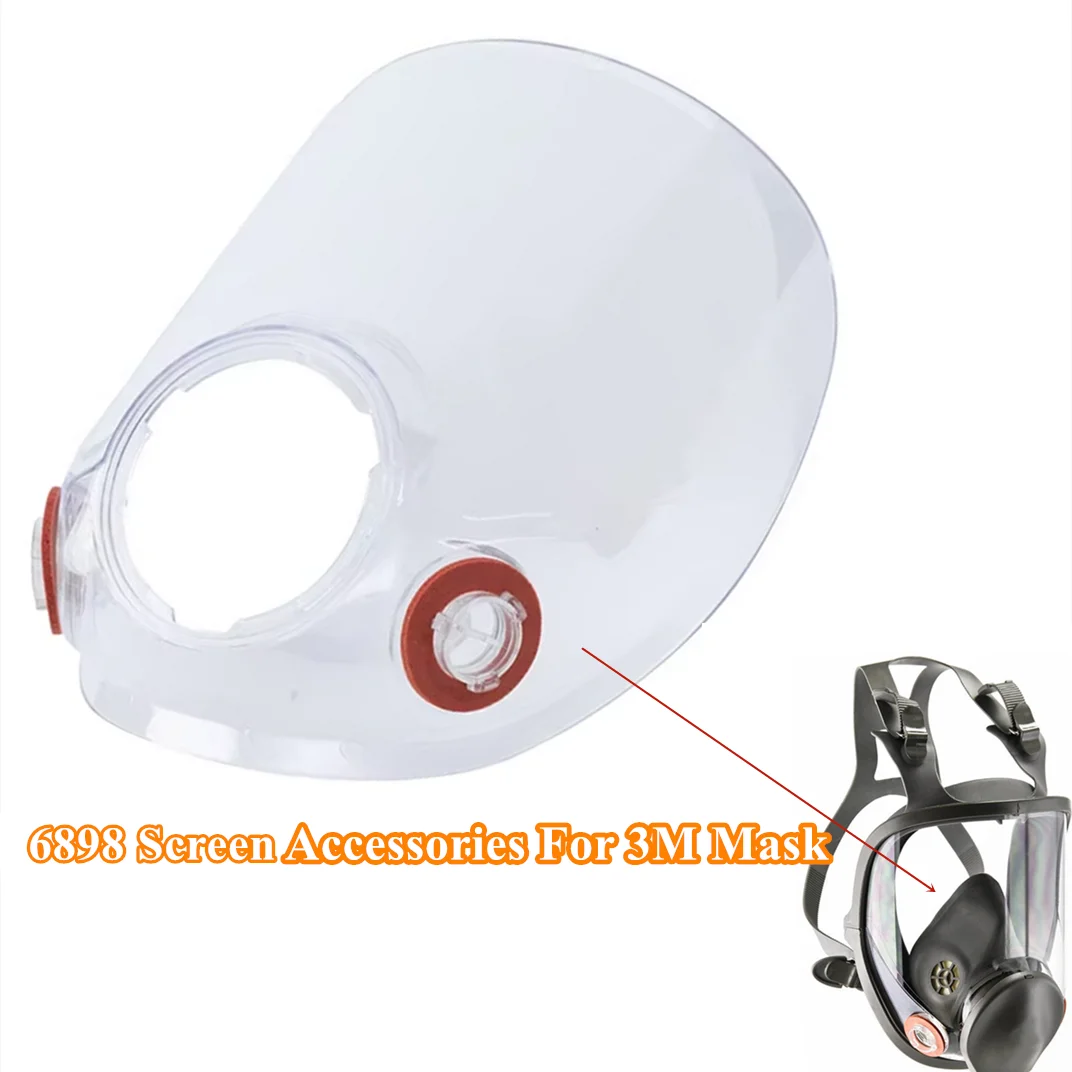 6898 Screen 6897 Headband 6894 6864 Accessory For 3M 6800 Gas Mask Chemical Respirator Protective Face Shield
