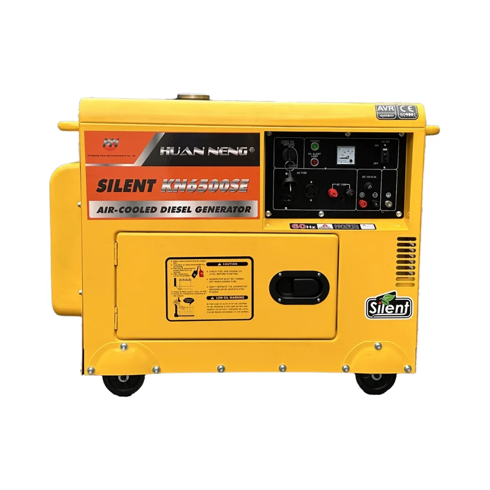 

5 KW 6.3 KVA Practical Economical Silent Diesel Generator Auto Start with ATS Options 50Hz Frequency 230V/400 Rated Voltage