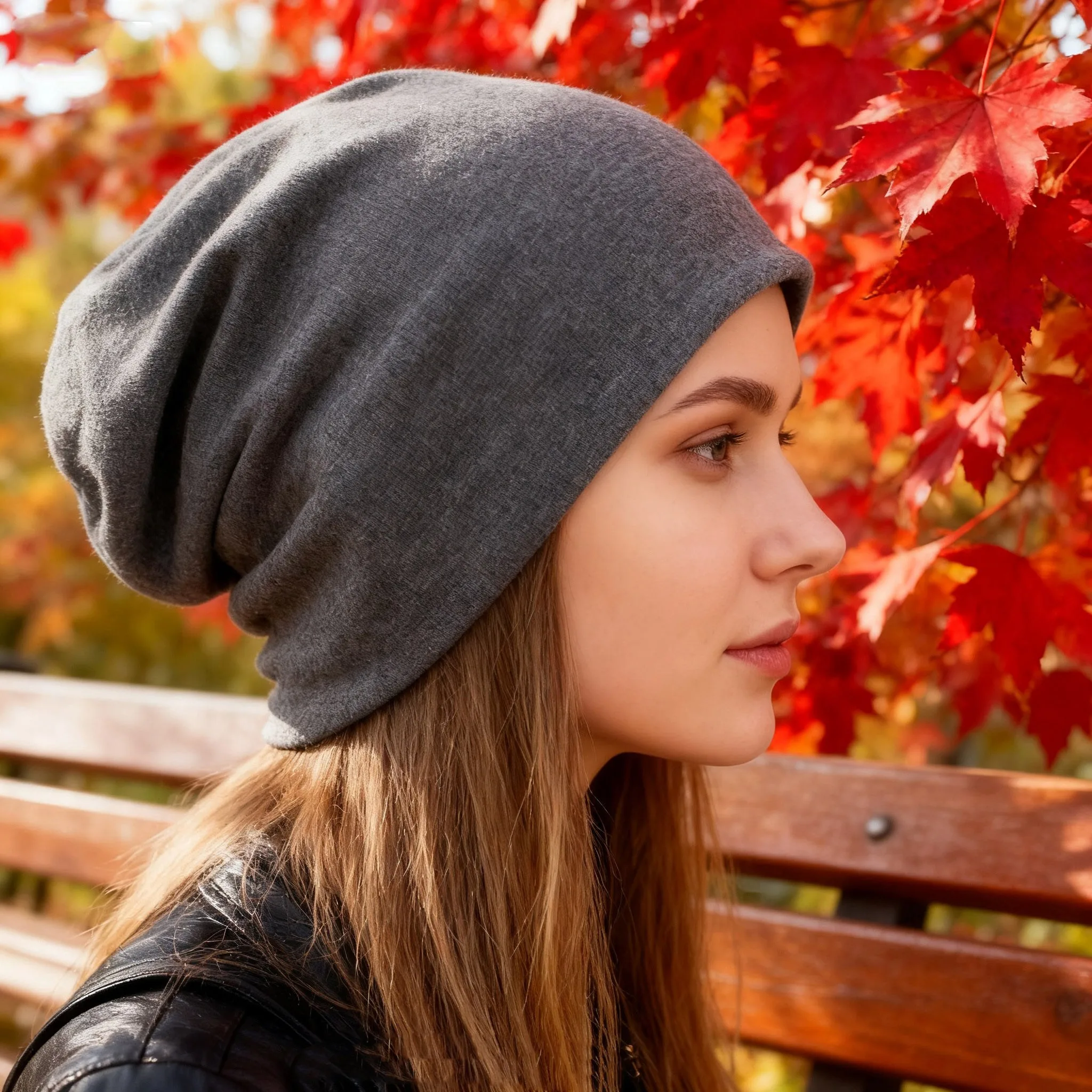 LOVINGSHA Otoño Invierno Sombreros Para Las Mujeres de Doble uso Bufanda Chica Sólido Diseño Delgado Señoras de La Manera Skullies Gorros Feminino HT078