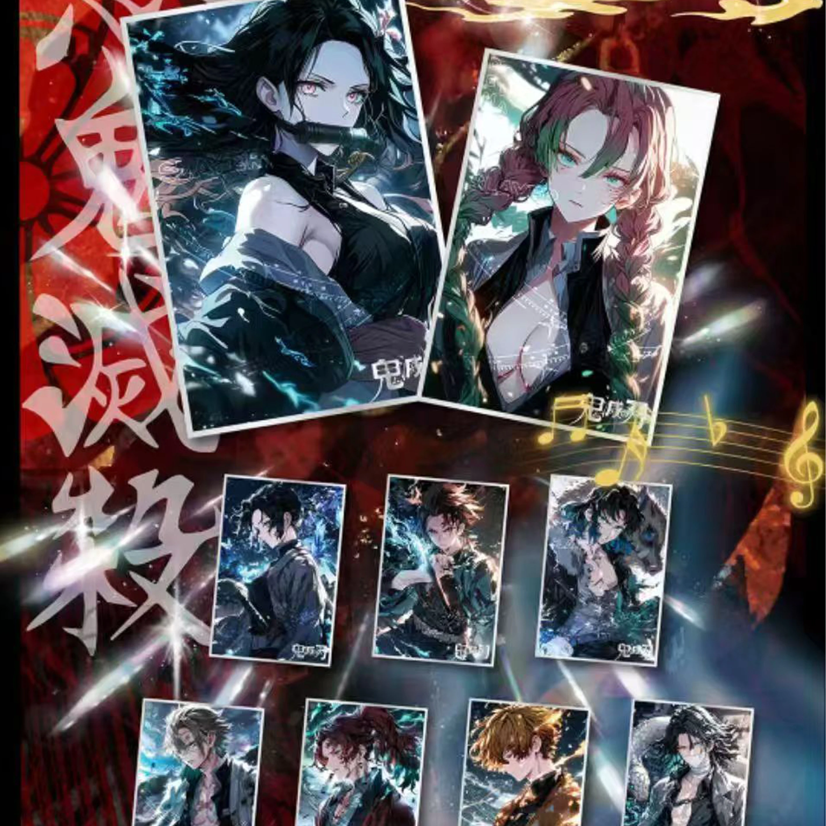 

Wholesale latest 2025 goddess story [Demon Slayer: Blade] Character game collection card color paper hobby wife gift board game