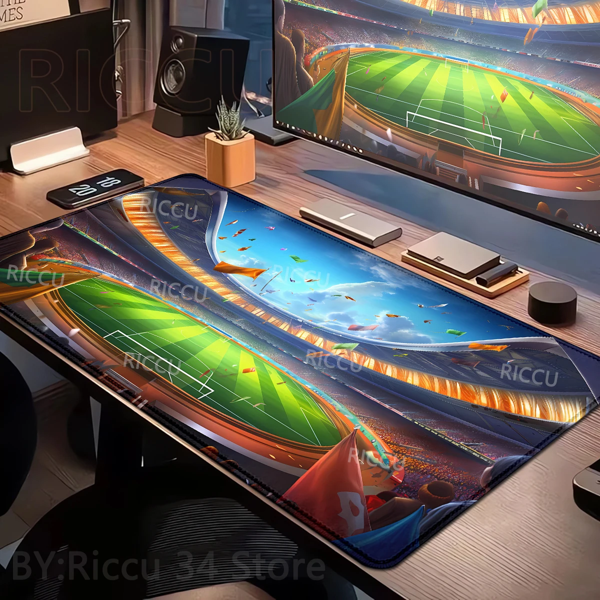 

Boy Mat Soccer Mouse Pad Football Field Mousemat Gaming Tablemat Extended Desk Mat Large Playmat Office Accessories 900×400 Rug
