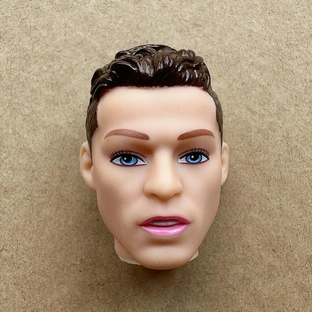 1/6 Scale Male Football Player Doll Head DIY Body Kit for Kids Birthday Gift Collectible Toy for Children's Creative Play