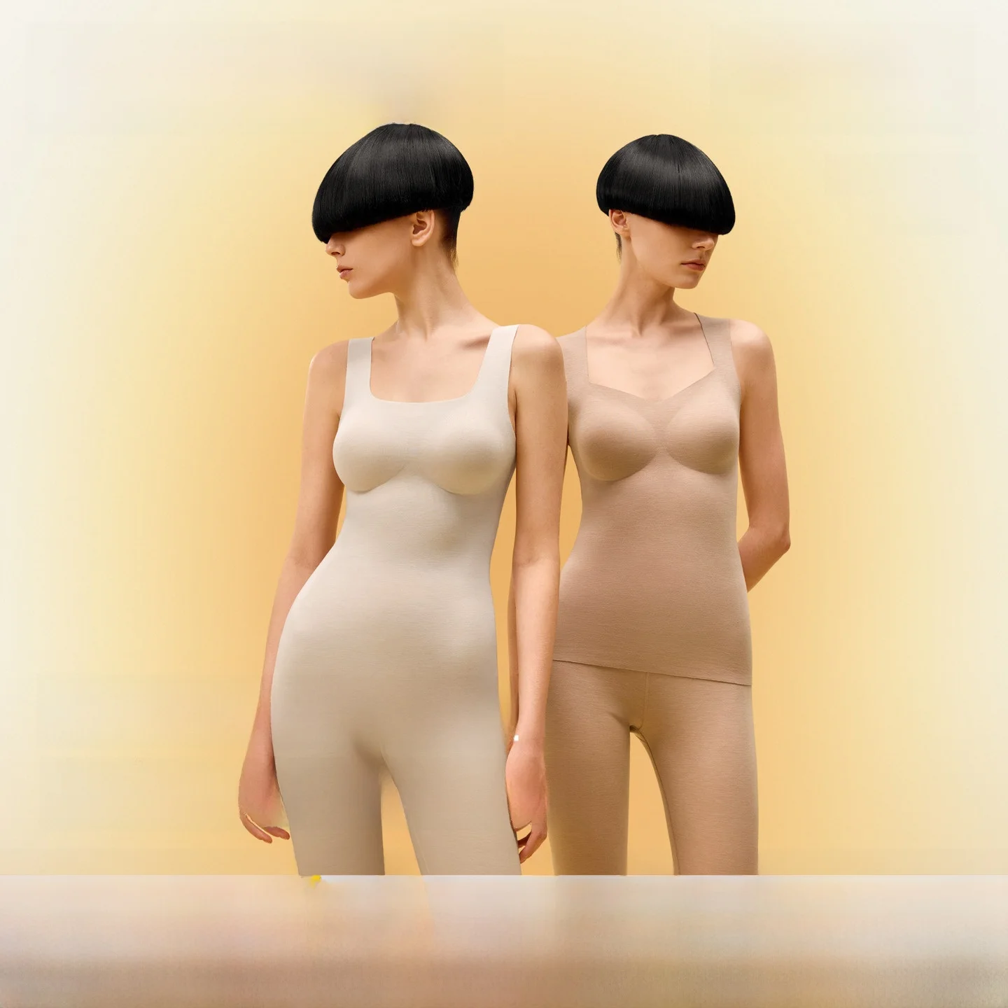 

Bananain Women's Thermal Fce Vest Inteated Inner Wear Winter New Sle One-Piece Underwear Close-Fitting Tank Top