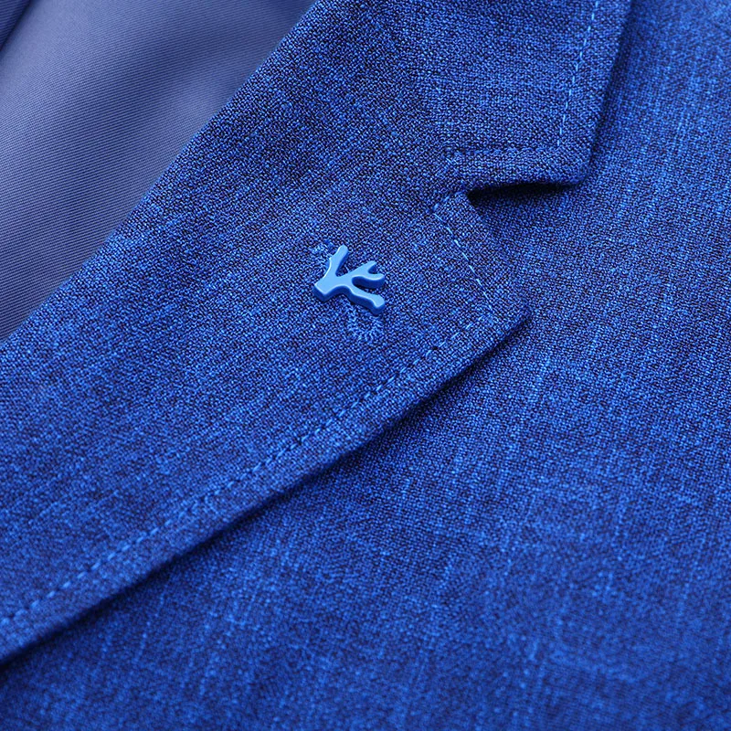 

Casual Tailored Men's Suit Jaet Spring 2024 Youth Faion Versatile Slim Fit Leisure Outerwear Stand Sle Long Sve