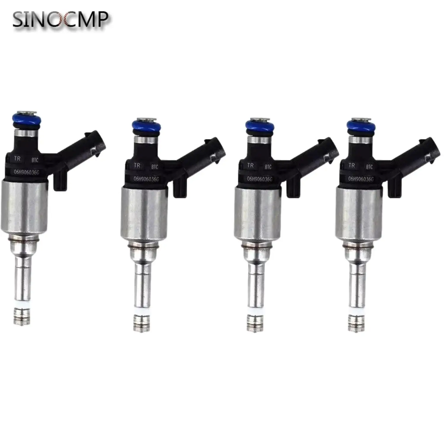 

4pcs Fuel Injectors 06H906036G For VW GTI Tiguan AUDI A3 A4 A5 Q5 TT 2.0TSI Car Engine Parts Fuel Supply System Fuel Injector