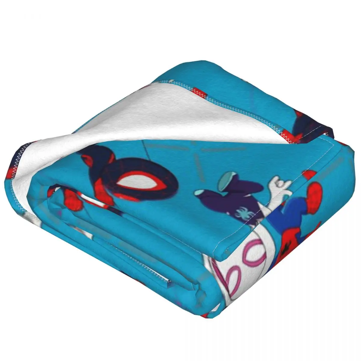 Cartoon Spiders Ghost Cute Baby Spidey Girl Amazing Friends Cartoon Ghost Blanket Bedspread On The Bed Quilt Sofa Cover King