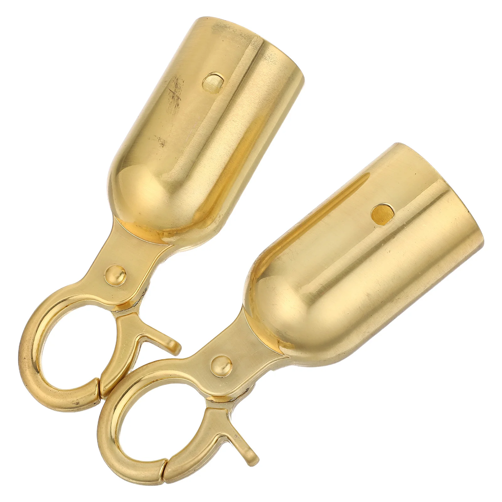 

2pcs 32Mm Cord End Cap Rope Heavy Duty Rope Caps Snap Hook Heavy Duty Connector For Guardrail Stanchion Fence Hardware