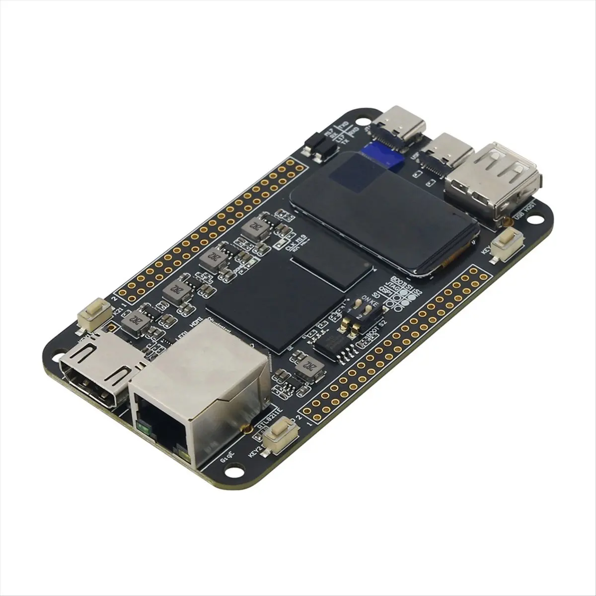 Carte de développement système minimal FPGA X16A Hot Unwelded SP Version 7020 (soudure par le bas) avec module de téléchargement intégré