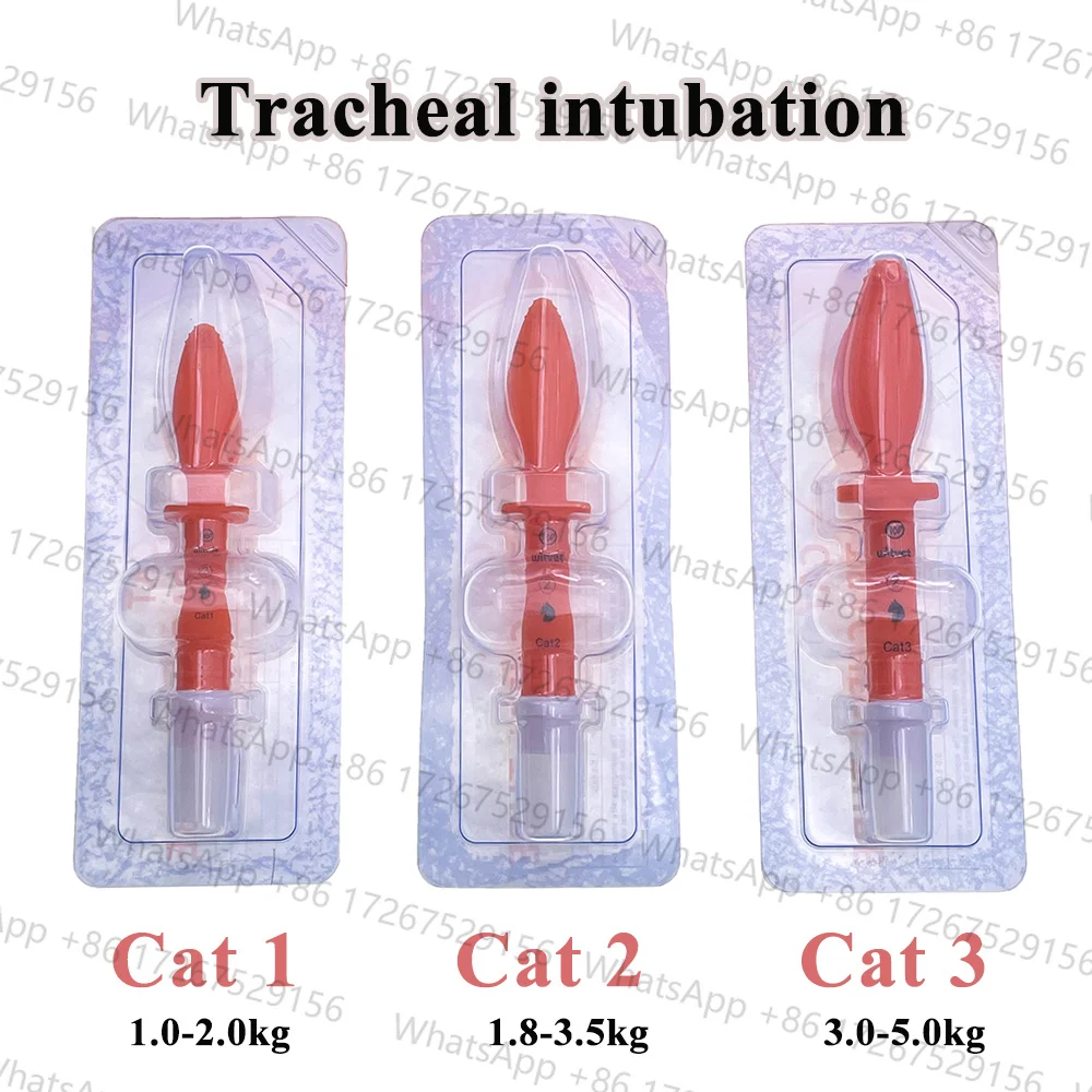 Applicable toPet Animal Cat Feline Blind Tracheal Tube Deliver Gases Oxygen Contol Breathing Airway Spare Part Clinic  Tools Sup