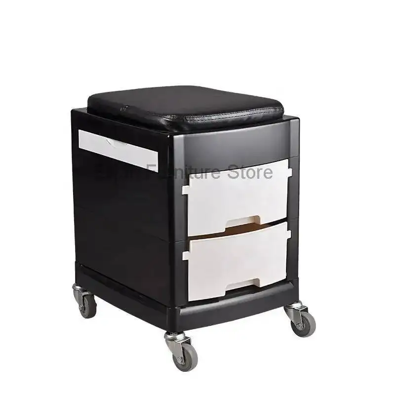 

Nordic Multifunctional Trolley Modern Barber Shop Storable Trolley Originality Beauty Salon Luxury Furniture Skjuta En Vagn HBSC