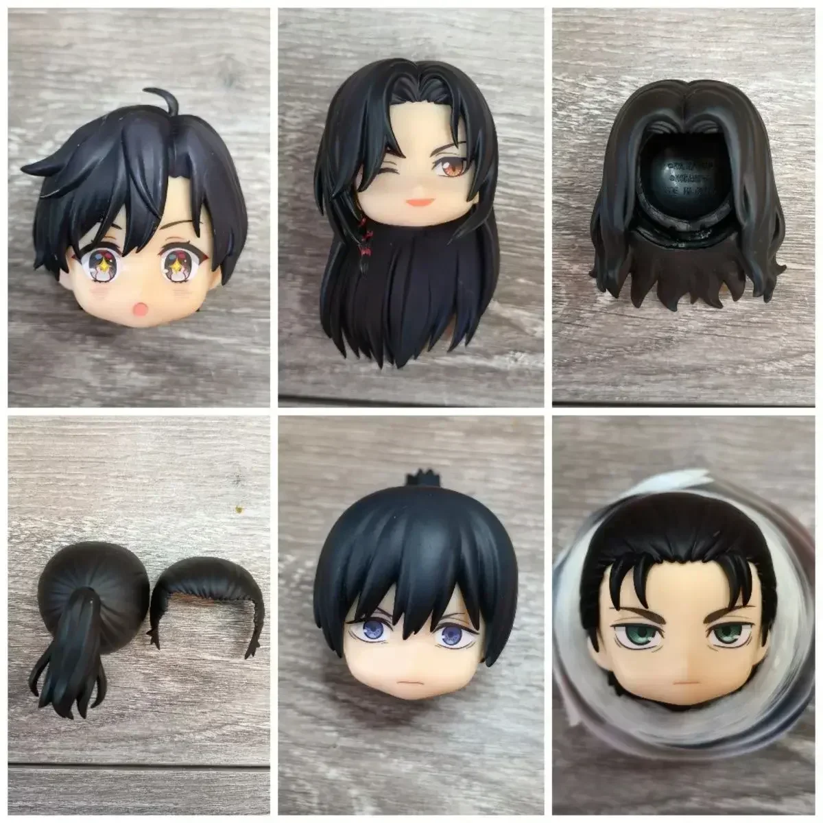 GSC Clay Man hair OB11 hair doll accessories