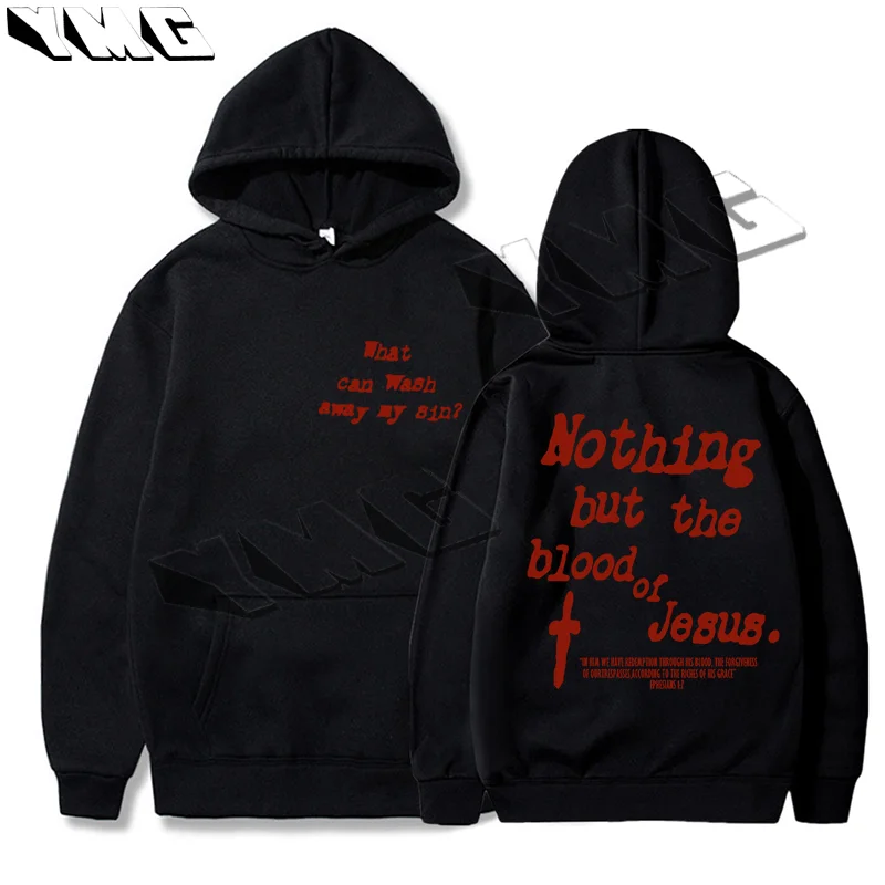 2024 High Street letter printed thick cotton sports hoodie men's and women's sports hoodie loose oversized couple casual hoodie