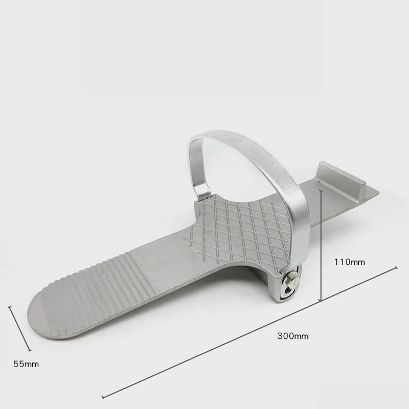 1PC Metal Alloy  Anti-Slide Anti-Decoupling Lifter Foot Lift Carrying Tool Drywall  Plaster Board Glass Feet Panel  Woodworking