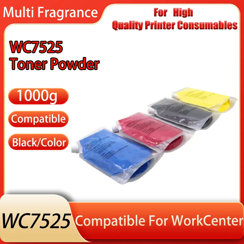 

1 PCS 1000g/bag Xerox WC7535 Toner Powder Compatible For Docrcenter SC2020CPS Sc2020DA FUJI XEROX DC-IV C2260 2263 3365 Printer