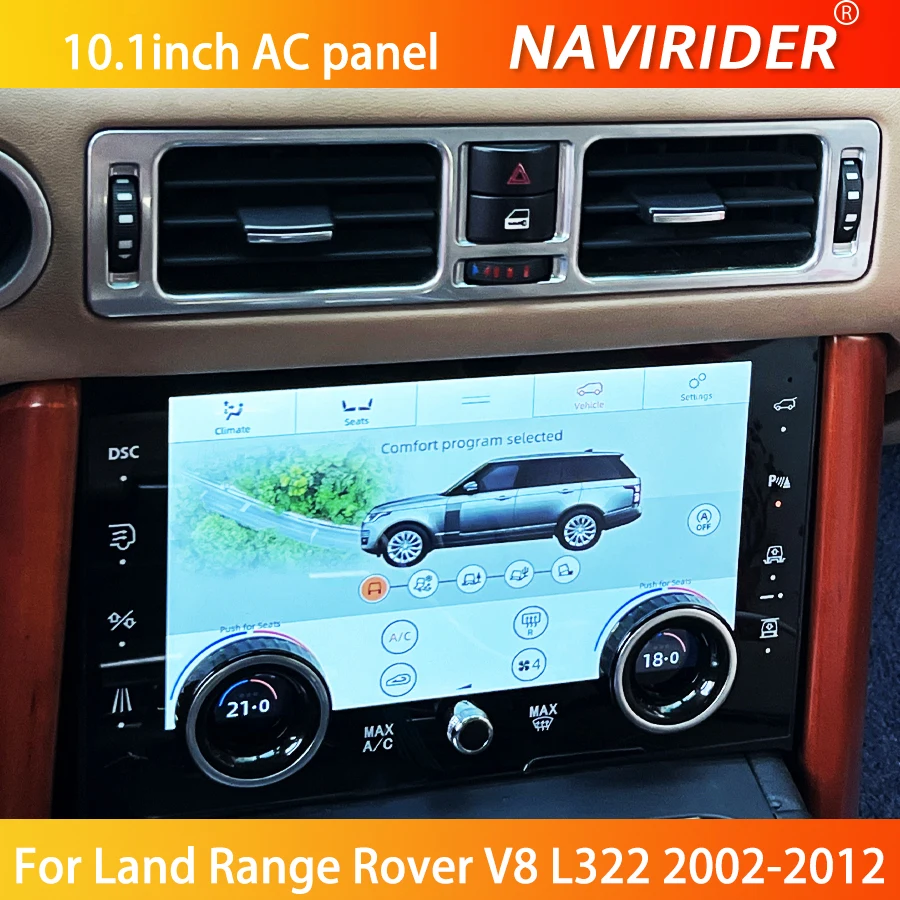 10.1Inch Air Condition Panel Touch Screen For Land Rover Range Rover V8 L322 2002 - 2012 Climate Control AC Control Board