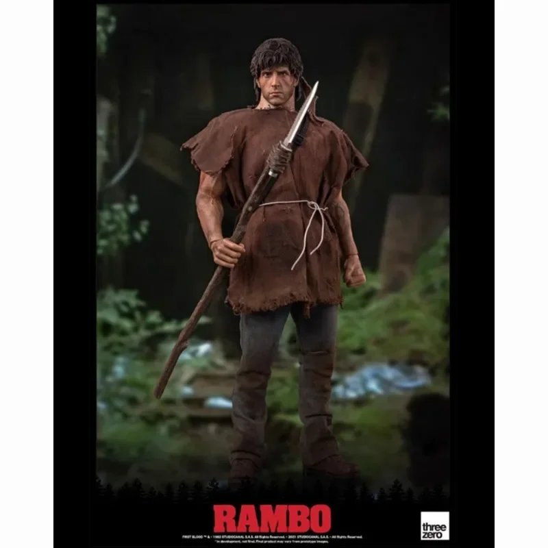 Goods in Stock Original Threezero JOHN RAMBO First Blood Authentic Collection Movie Character Model Art Collection Toy Gift