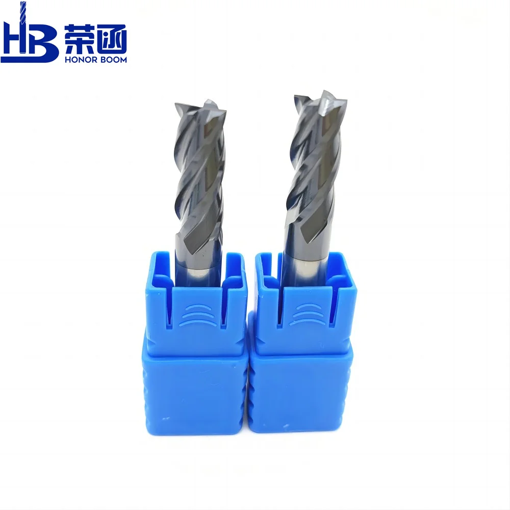 HRC45,4F 1 2 3 4 5 6 8 10 End Mills Cutting Tools, Milling Cutter, Solid Carbide, Steel, Alloly Tungsten steel mills