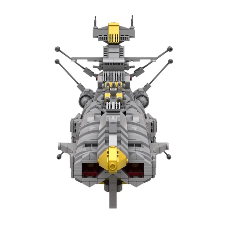 

MOC Space Battleship Building Block Model DIY Creative Technology Hobby Collection Bricks Ornament Children Gift