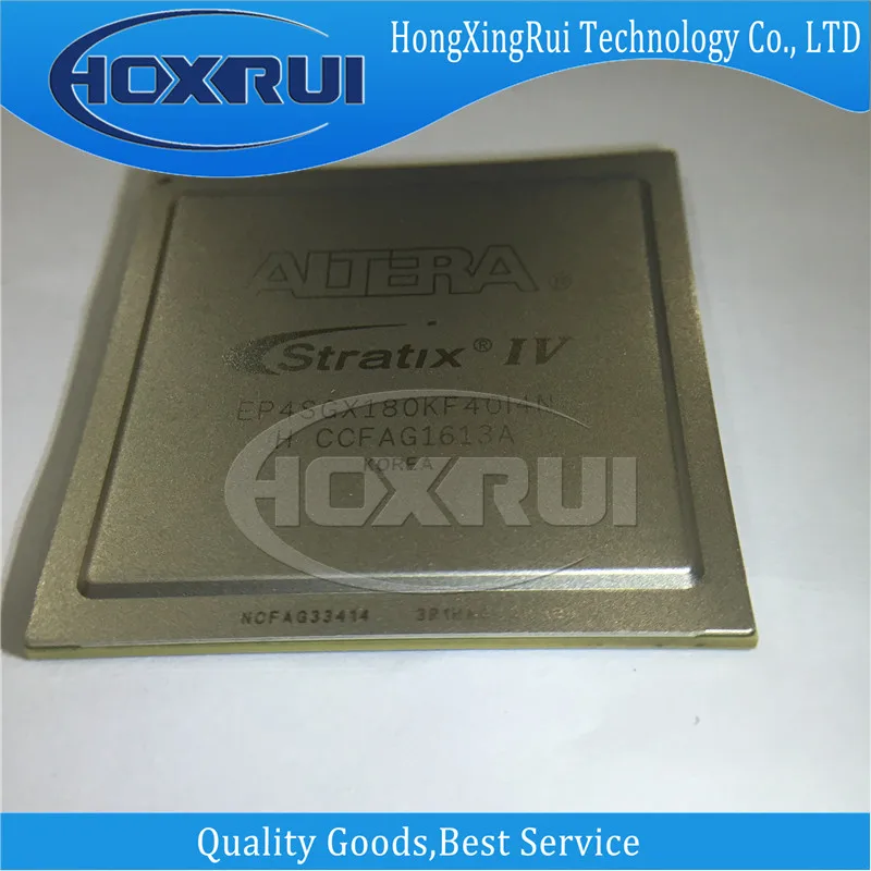 (1 piece),EP4SGX180KF40I4N,FPBGA1517,FPGA Stratix® IV GX Family 175750 Cells 40nm Technology 0.9V ,1517Pin FC-FBGA