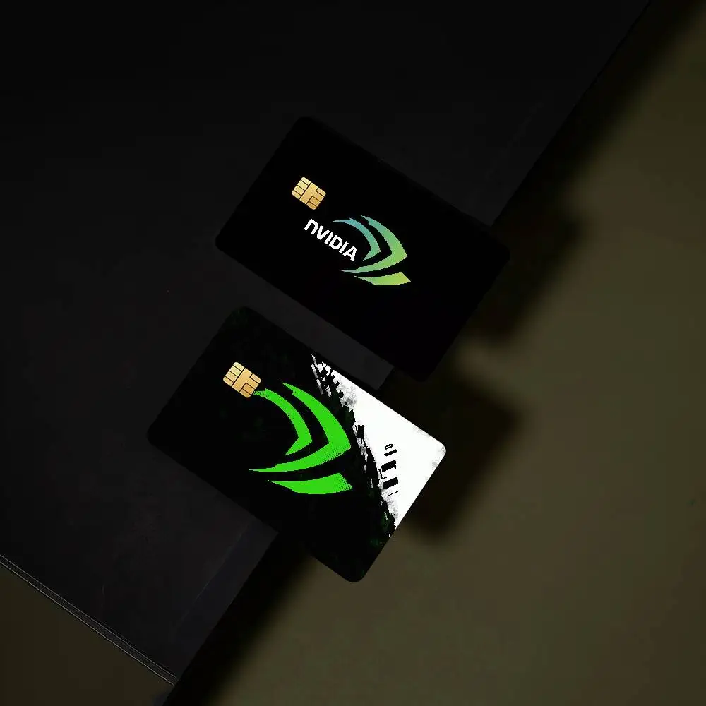 Nvidia أنيمي الشباب بطاقة الخصم بطاقة الخصم 1 مجموعة من 4 قطعة فيلم لاصق الشريط الأمامي لشريحة كبيرة صغيرة لا رقاقة