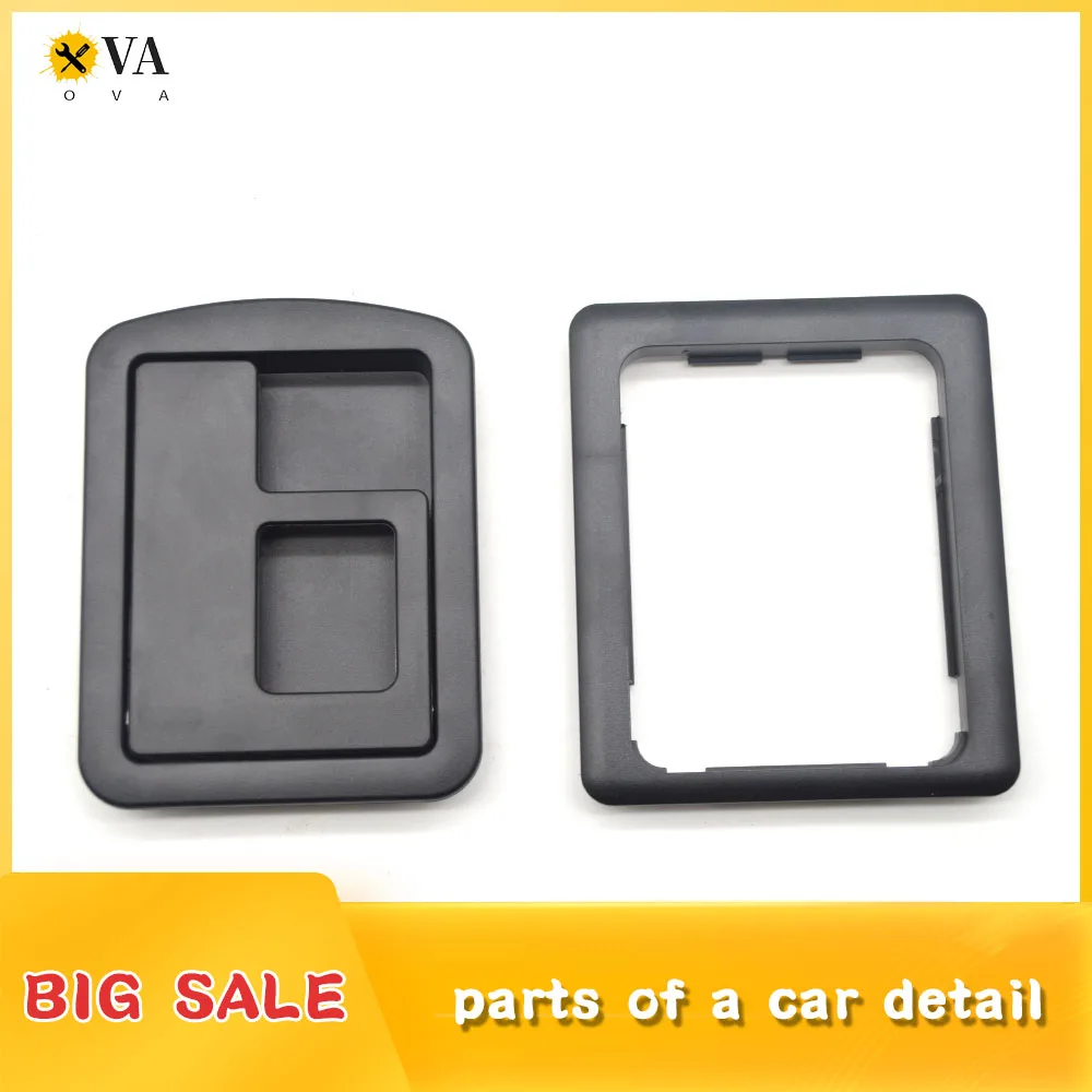 Rear trunk carpet handle, spare tire cover plate handle, carpet buckle, For Audi A4 A6 A7 A8