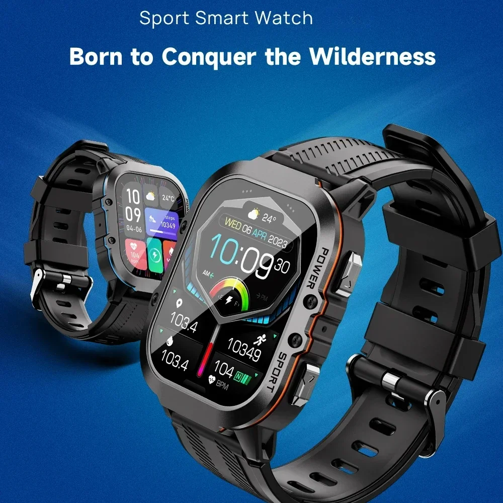 Sport SmartWatch BT5.2 350mAh 1.96