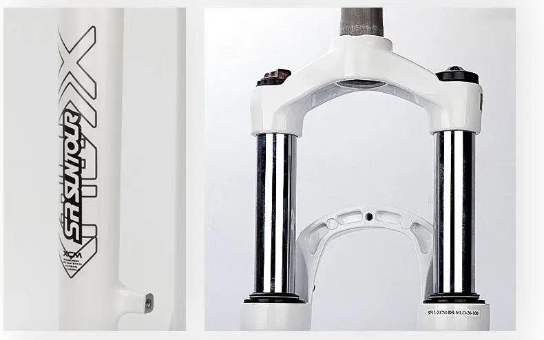 SUNTOUR Mechanische Lockout-Gabeln, Mountainbike-Gabeln, Scheibenbremse, MTB-Gabel, 100mm Dämpfungsweg, 26 Zoll, 27,5 Zoll, 29 Zoll XCM – Detail 19