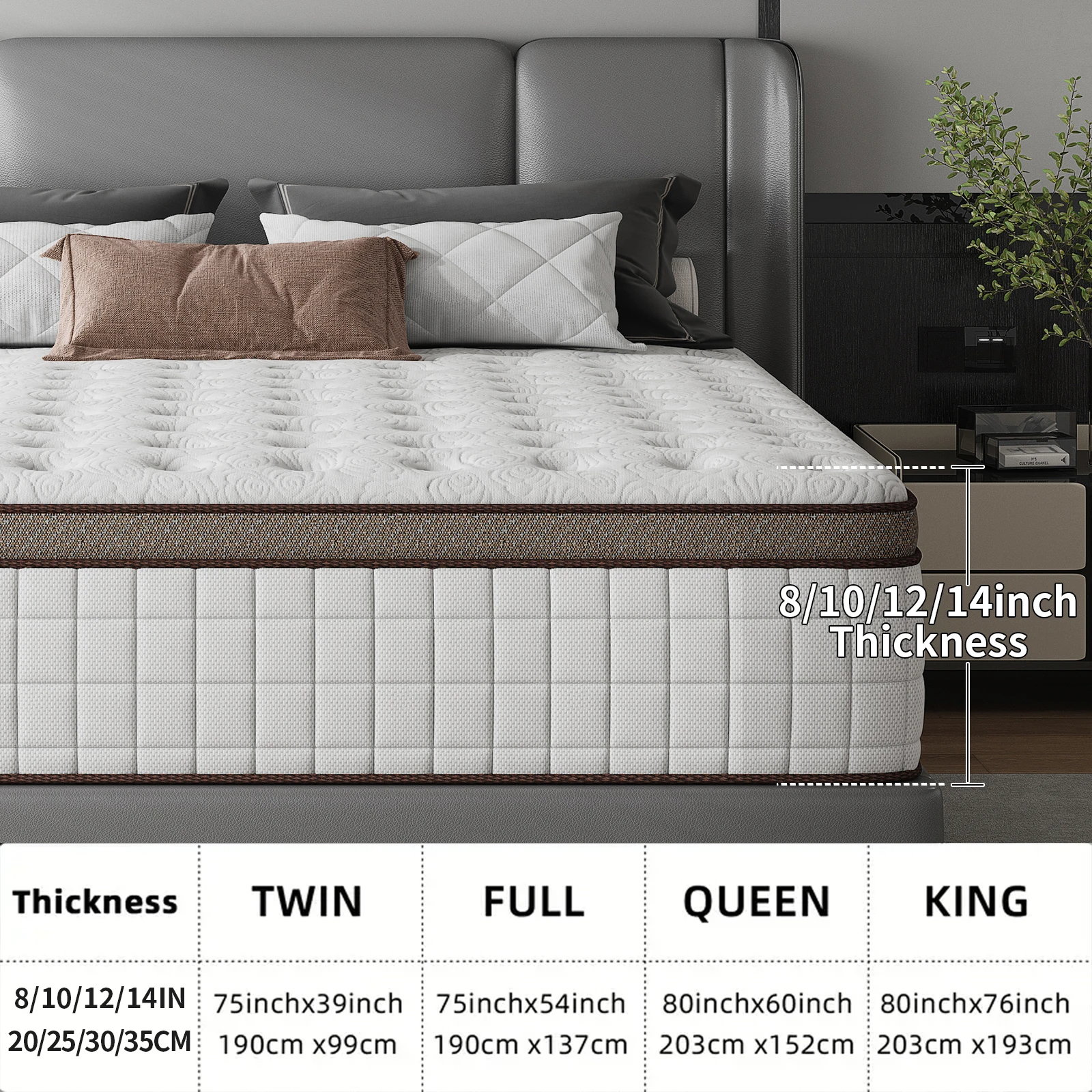 Materasso Ibrido Multistrato d - Memory Foam Mattress In A Box Queen recensione e prezzo