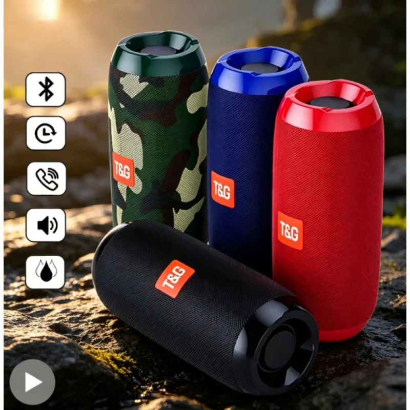 Portable Wireless Bluetooth Speaker Subwoofer FM Radio Sound Box Bocina Hifi Acoustics Handsfree Music Player