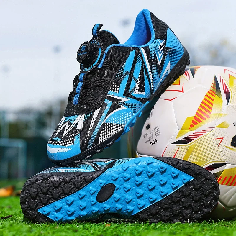 

Men Teenager Football Training Cleats Breathable Lightweight Non Slip Outdoor Sports Running Casual Shoes