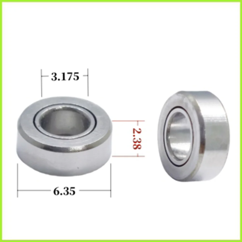 10pcs Integral Shield Turbine Rotor Dental Bearings SR144TLZ1N for Ruca, NSK 3.175x6.35x2.38mm
