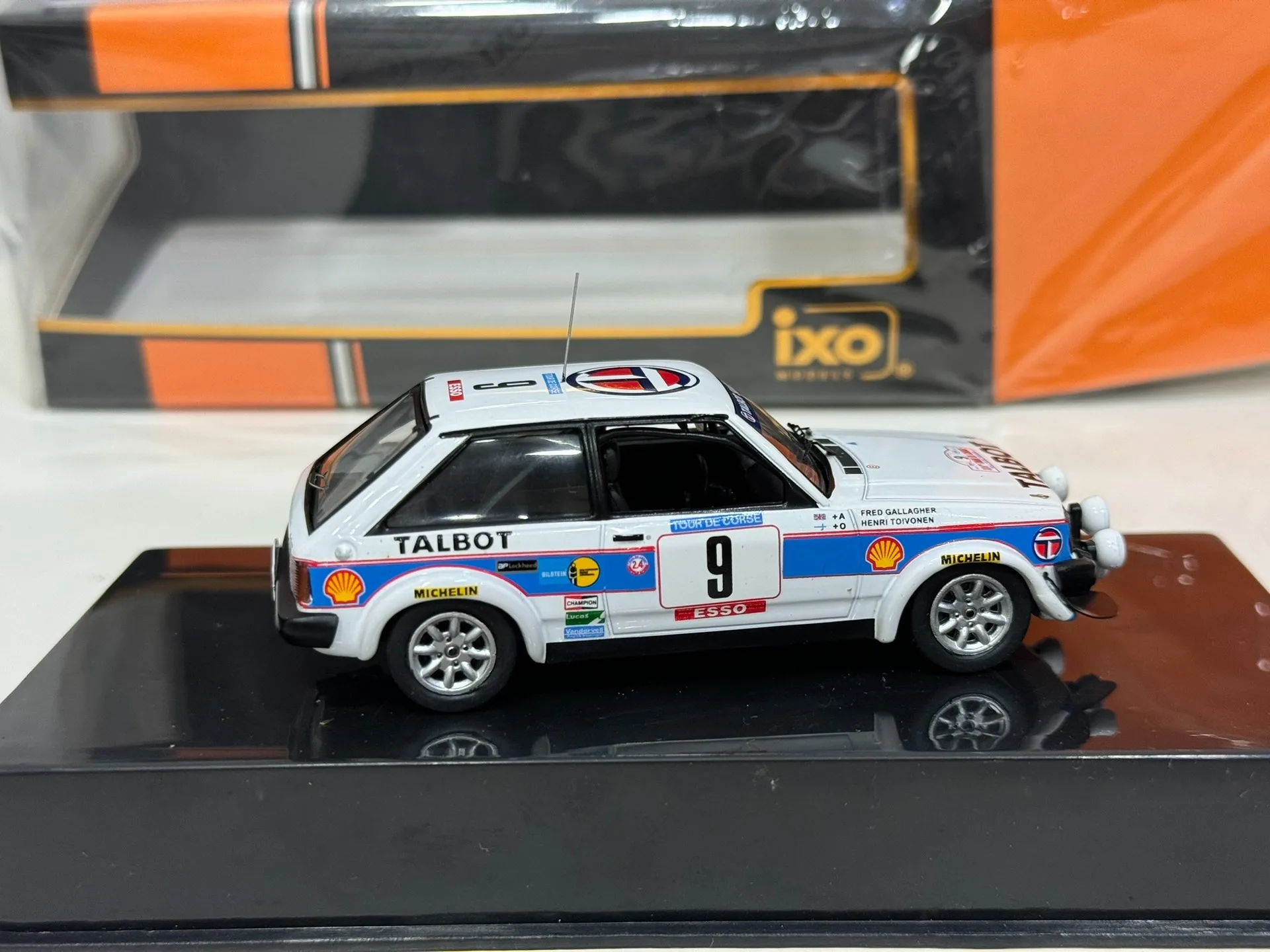Odlew IXO w skali 1/43 Talbot Sunbeam Lotus # Model samochodu ze stopu, kolekcjonerska zabawka, prezent, pamiątka, ozdoba ekspozycyjna.