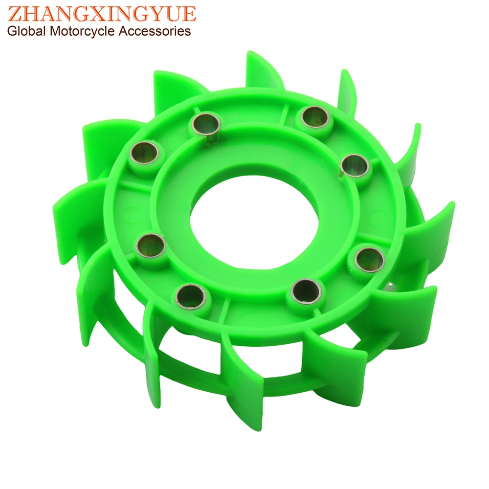 Scooter Moped Performance Turbo Cooling Fan For Kymco Agility 50 DJ S Super 8 Vitality 50cc 4T Engine Parts