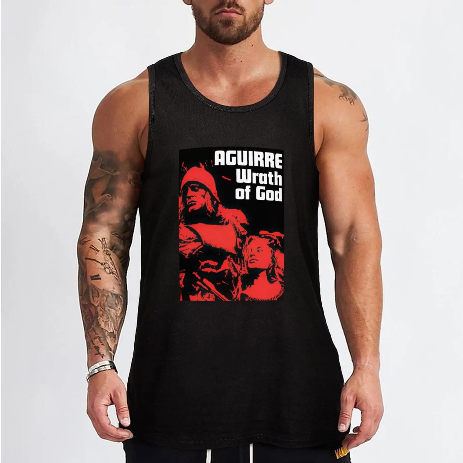 Aguirre the Wrath of God Werner Herzog Tank Top Male clothes Men's summer t-shirt