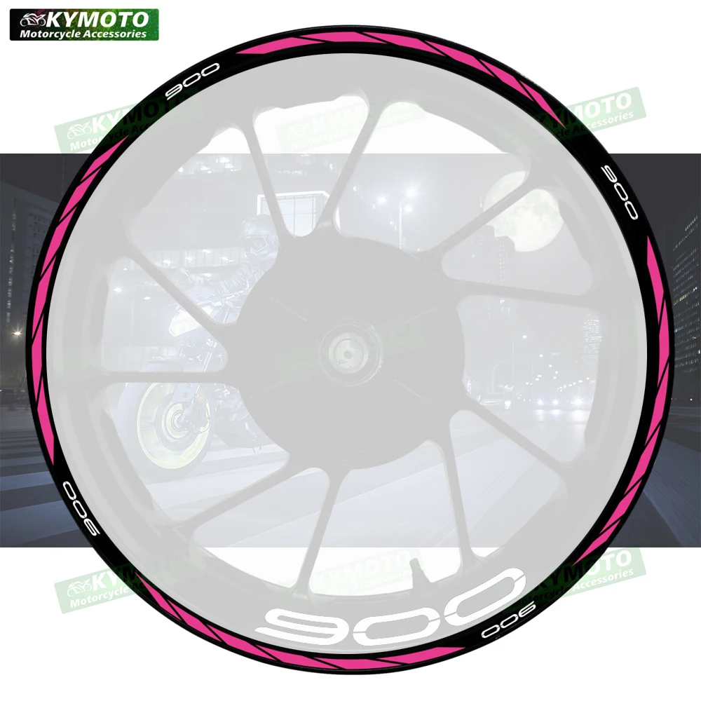 

For Z900 Z 900 motorcycle accessories 17 inch front and rear wheel decals fairing hub modified reflective wheel rim stickers