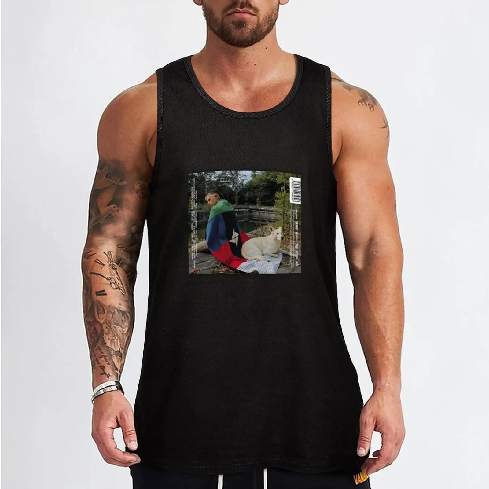 Orelsan Tank Top sleeveless vest men anime top fashion 2024 man