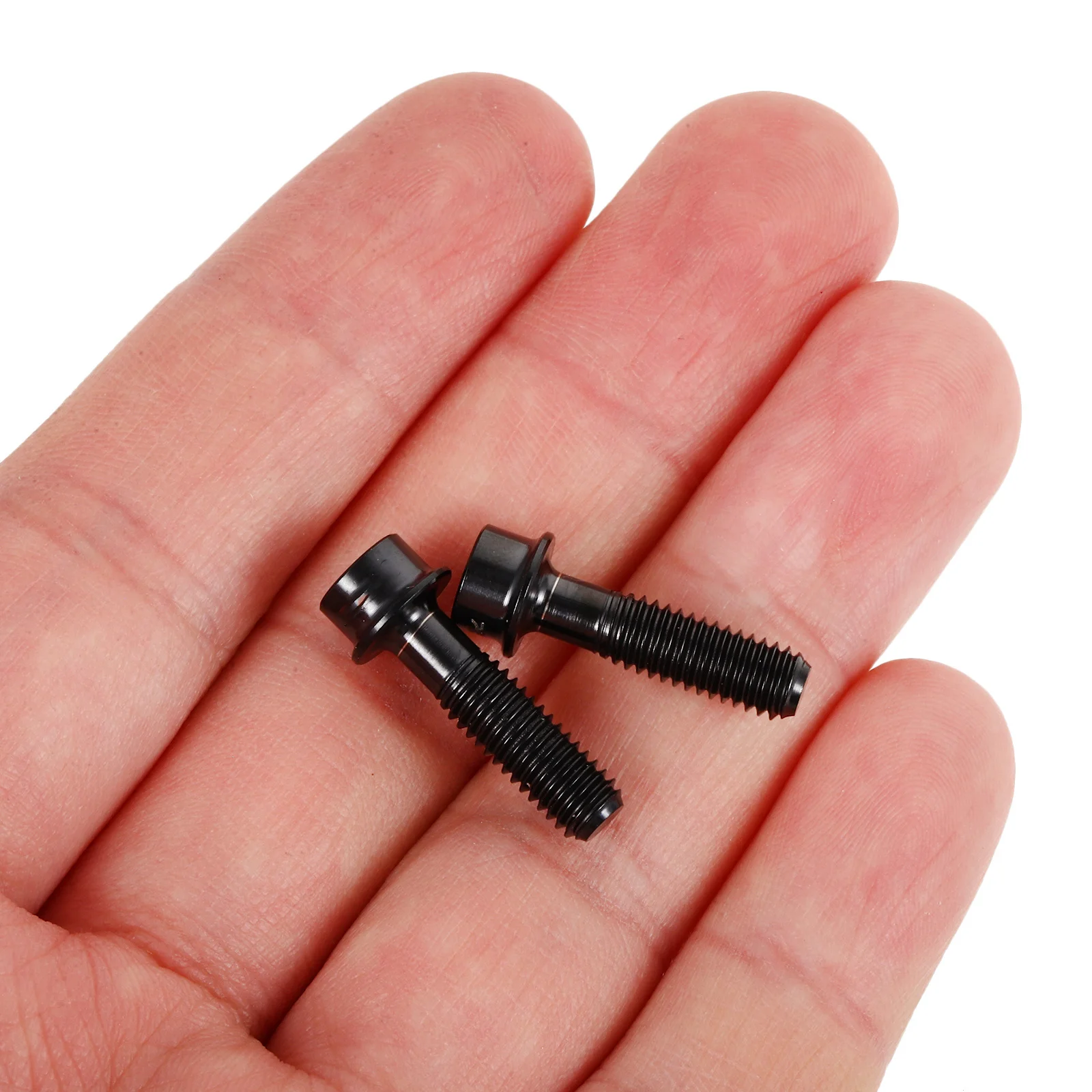 

2Pcs Mountain Bike Brake Screws Titanium Alloy Durable Brake Hardware Replacement Frame Mount Screws Pivot Bolts Support