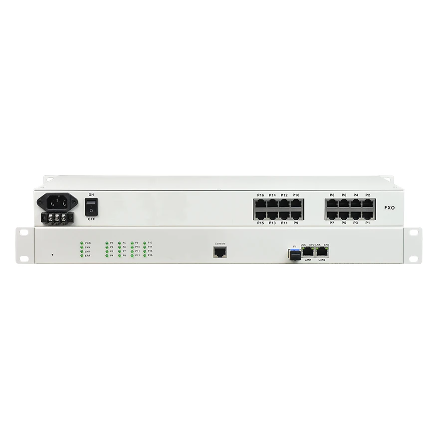 Bester Preis EM4/2 TDM Voip 8 Voice Over IP FXS/FXO Over Ethernet Gateway FCT-O8/FCT-S8