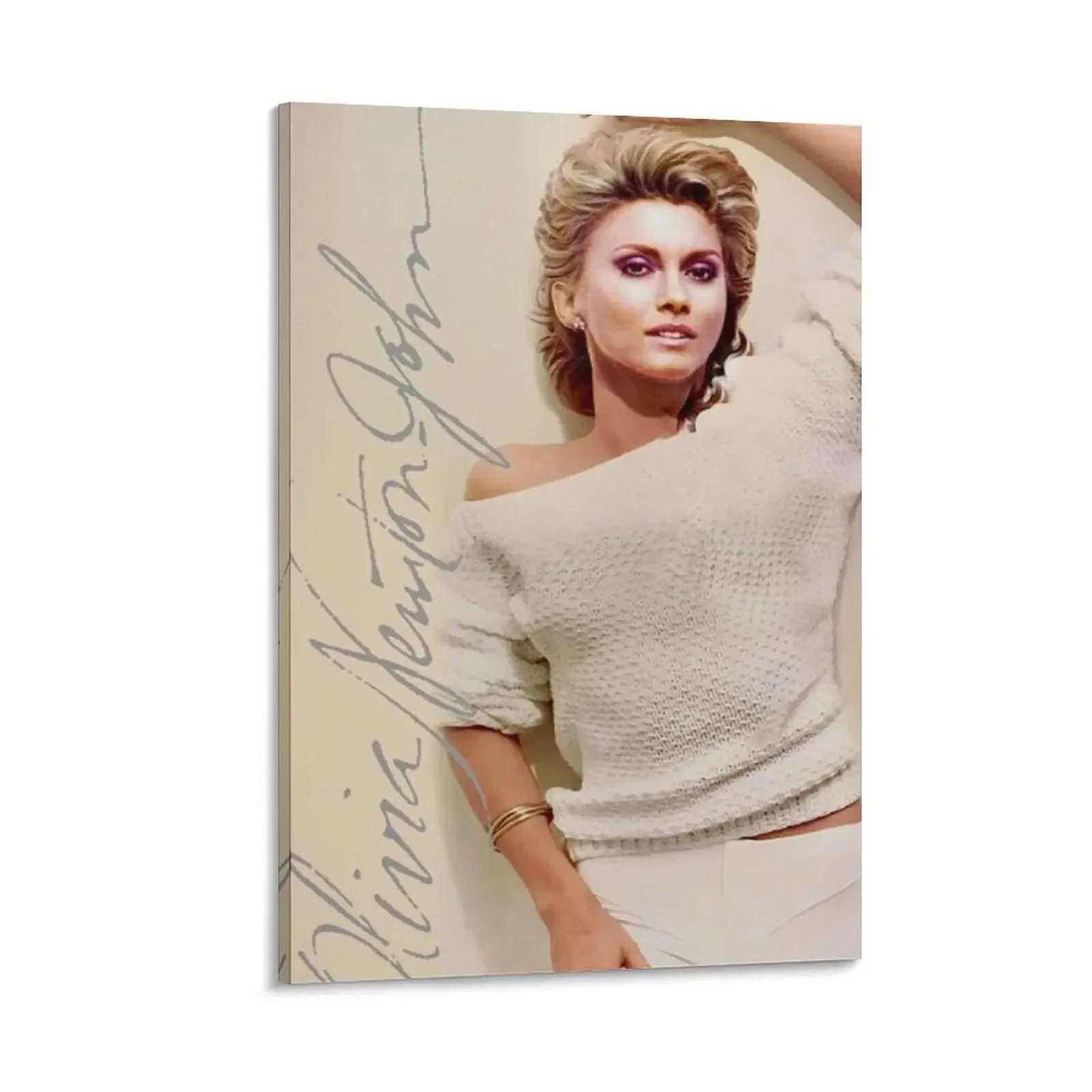 

Olivia Newton-John - Greatest Hits - 1982 Canvas Painting Posters on the wall poster mural