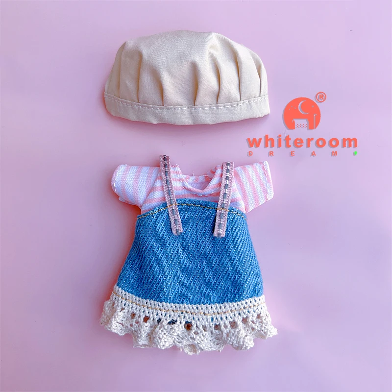 16CM Doll Clothes for 1/8 BJD Doll 25 Stylish Dress Skirt Outfit Fashion Dress Up for Girl DIY Toy Accessories Gift