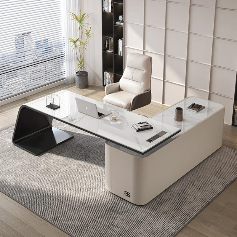 

Writing Table Office Desk L Shaped Gaming Simple Workshop Computer Tables Desktop Study Multifunctional Tv Executive Desks Midi