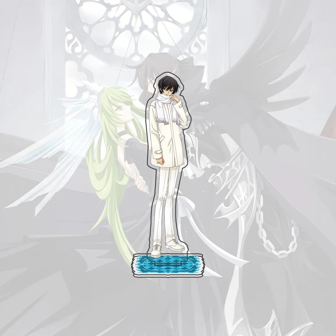 Anime Code Geass: Lelouch of the Rebellion 15 cm Acrylic C.C Lelouch Standing Model Desktop Decoration Fan Gift