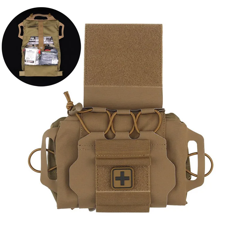 Outdoor First Aid Kits Emergency Pack Molle Pouch EDC Storage Bag Tourniquet Holder Medical EMT Camping Hunting Bag