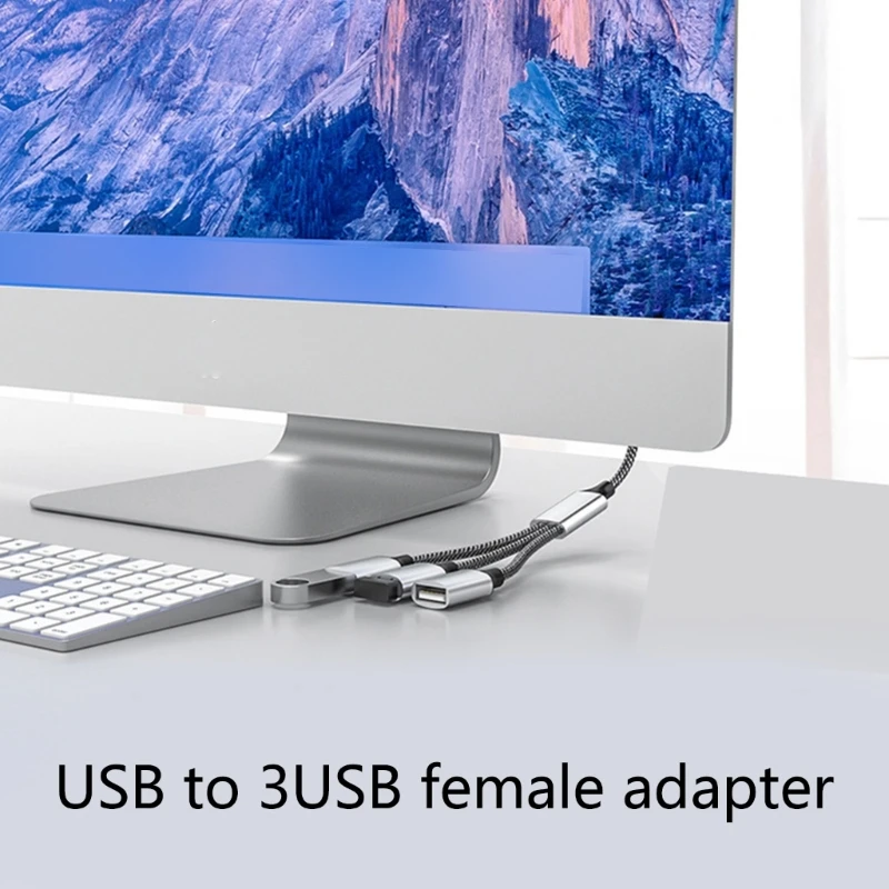 USB2.0 Male to 2/4/3 USB Female Cable Adapters USB Splitters Cord Converters Multiple Hubs USB Splitters