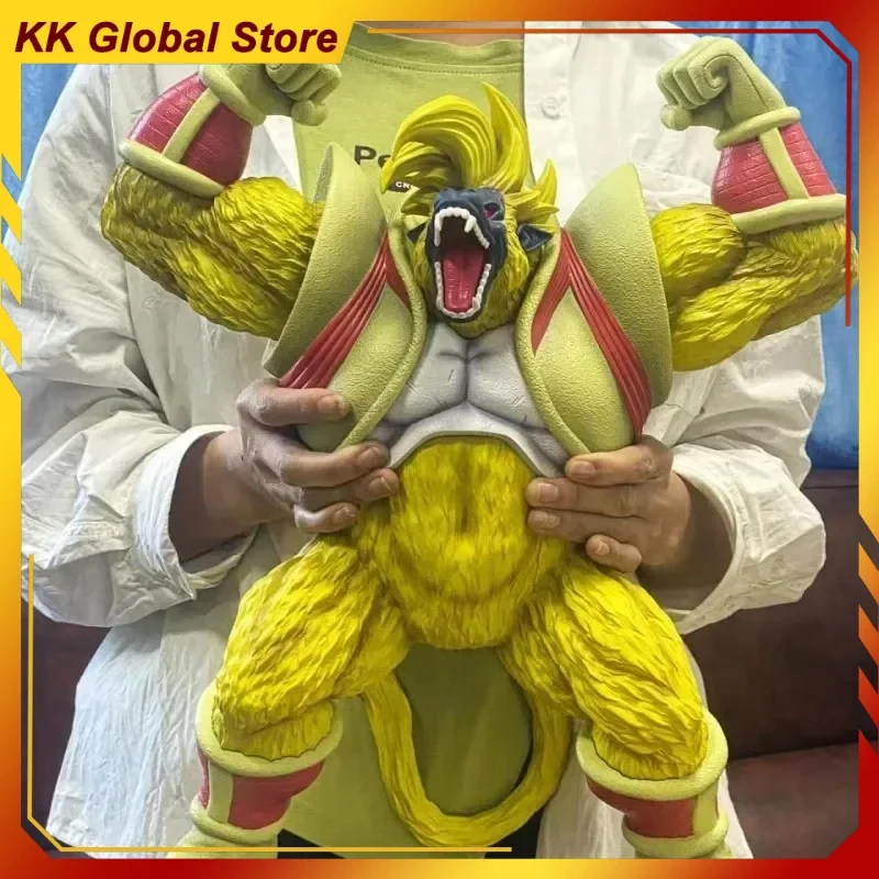 

40cm Dragon Ball Anime Figure Baby Golden Ape Super Saiyan 4 Peripheral Ornaments Desktop Display Action Figure Gift Toys Kids