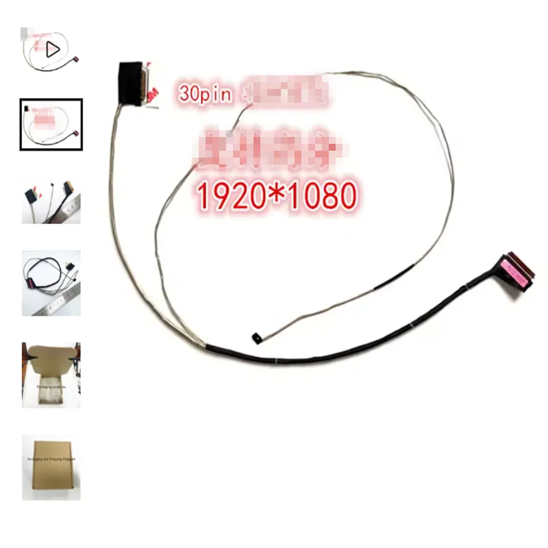 New Original LVDS LCD Cable for DELL G3 3579 3449 CAL53 EDP Cable No Touch 0MVJ46 MVJ46 DC02002Z500
