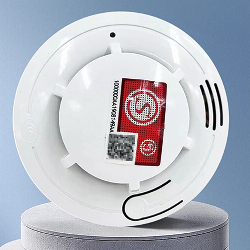 1/2Pcs Wireless Fire Smoke Detector with Batteries Fire Protection Smoke Detector Sensitive Smoke Detector Home Security System