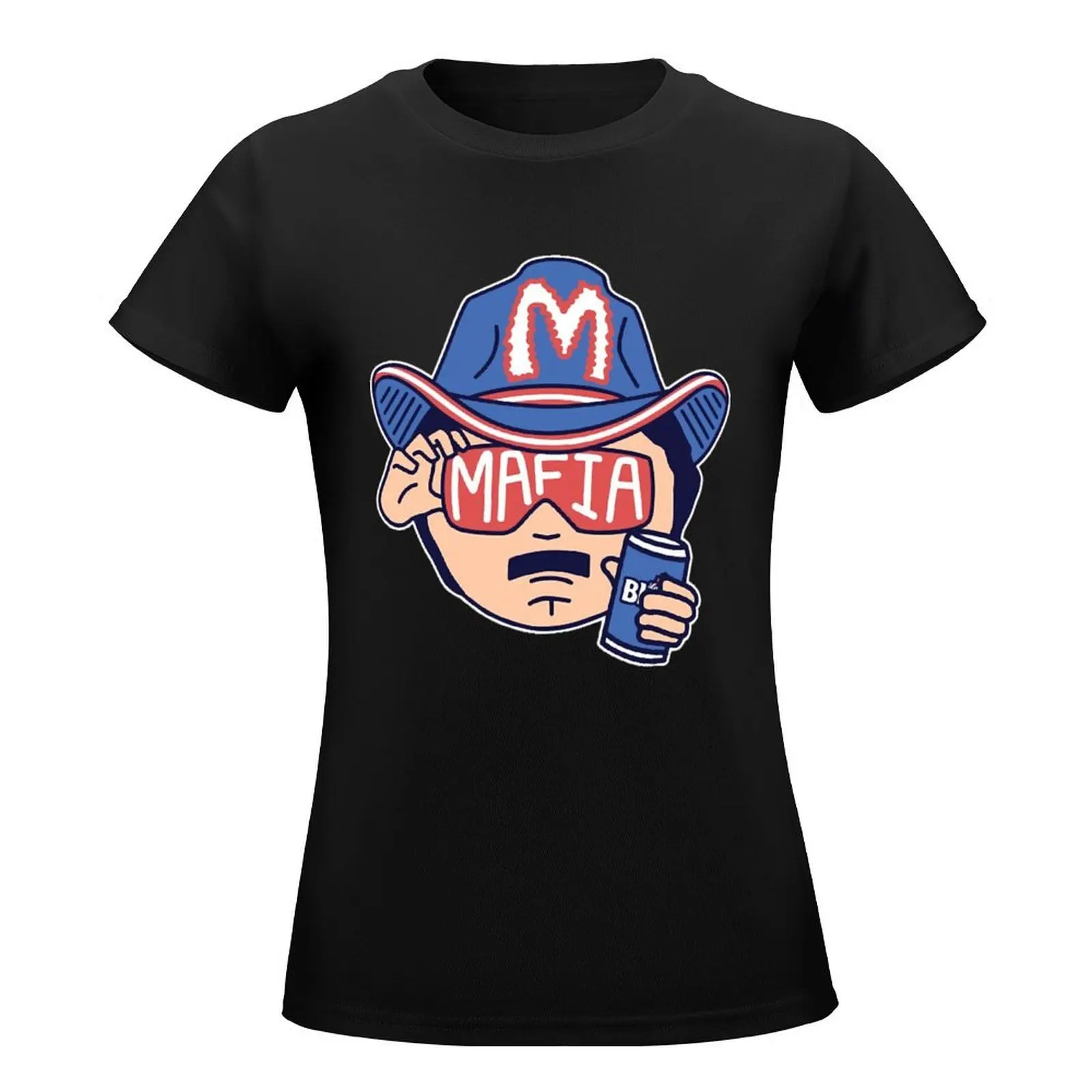 Macho Mafia Randy T-Shirt plus size tops anime lady clothes summer clothes new edition t shirts for Women